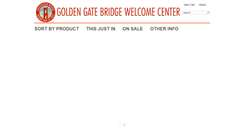 Desktop Screenshot of goldengatebridgestore.org